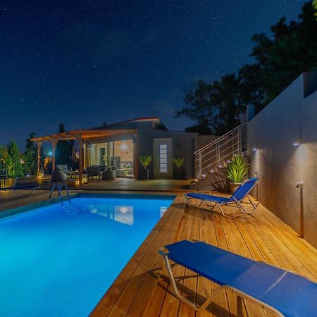 Private Pool Villa Ggki Skepasti Exteriér fotografie