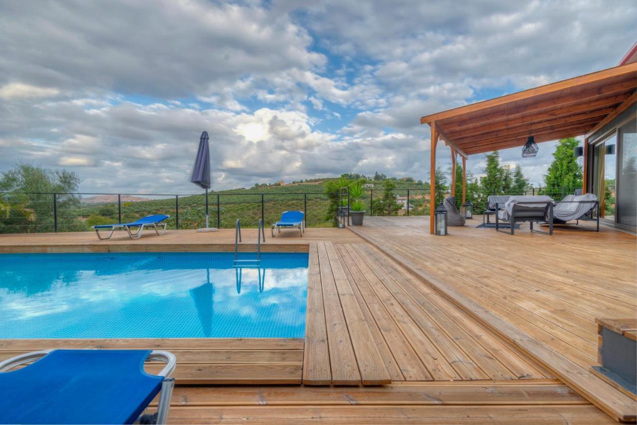Private Pool Villa Ggki Skepasti Exteriér fotografie