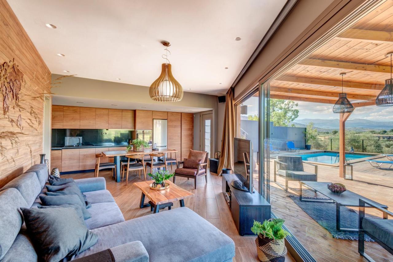Private Pool Villa Ggki Skepasti Exteriér fotografie