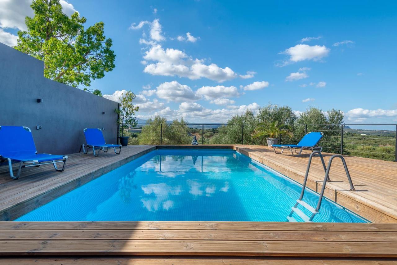 Private Pool Villa Ggki Skepasti Exteriér fotografie