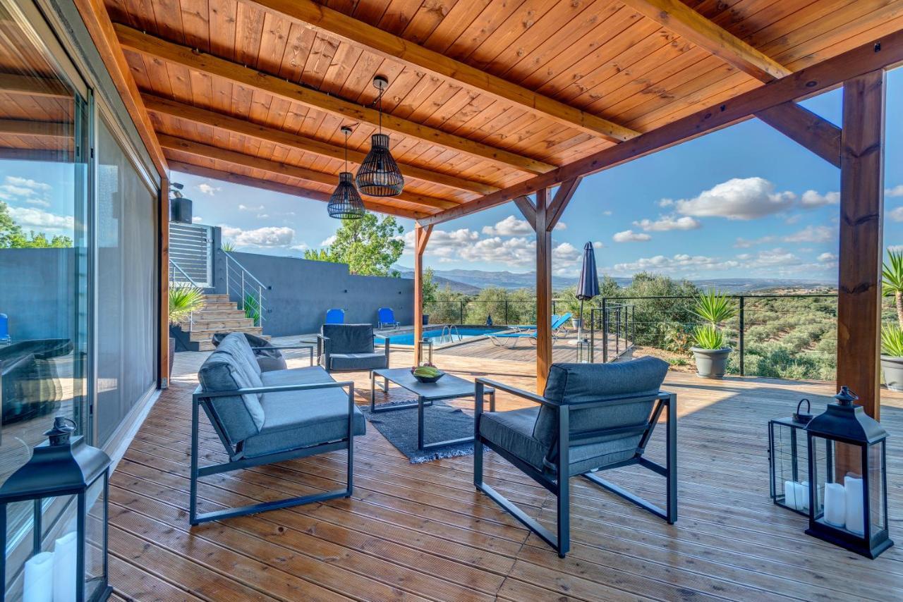 Private Pool Villa Ggki Skepasti Exteriér fotografie